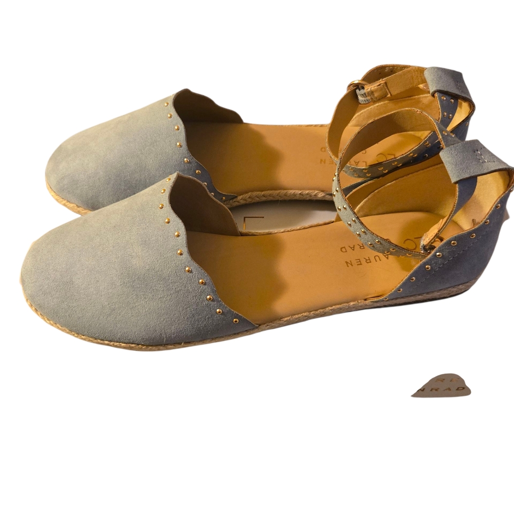 New Lauren Conrad Blue Sandals Size 8M
